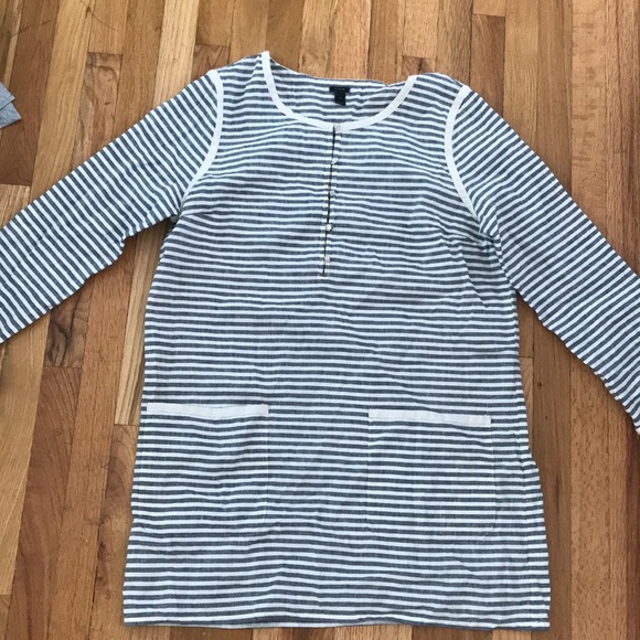 J. Crew Dresses & Skirts - J Crew women’s medium linen tunic coverup